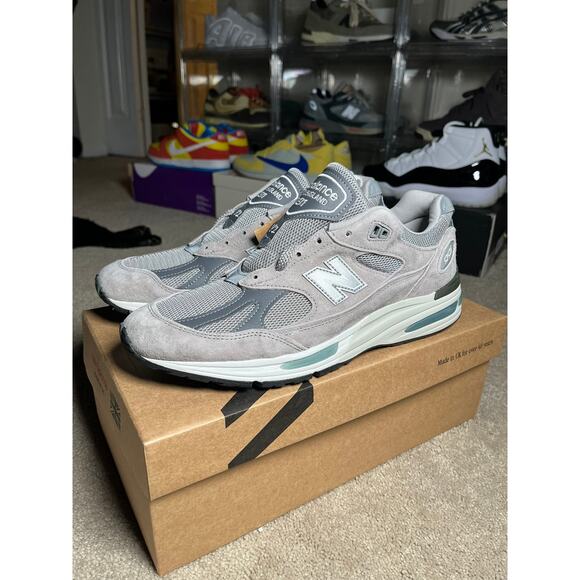 Size 9.5 - New Balance 991v2 Made in England Rock Ridge NEW! FAST! main image 6